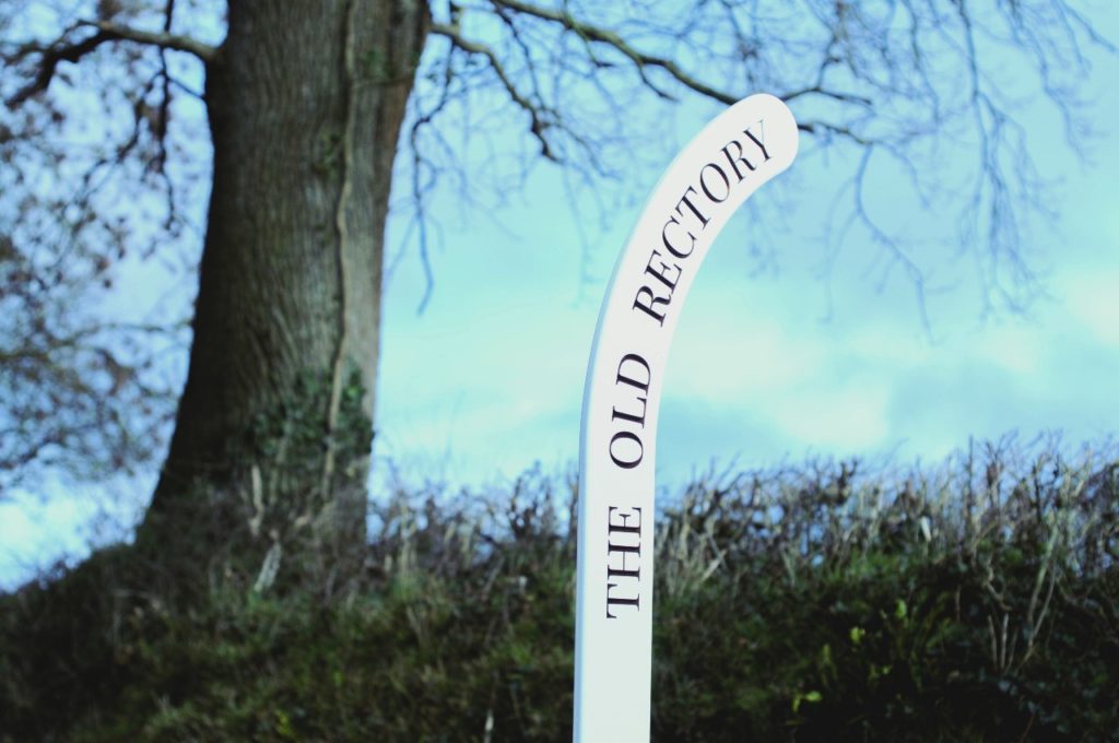 Hockey Stick House Sign