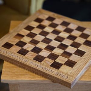Engraved Chess Board